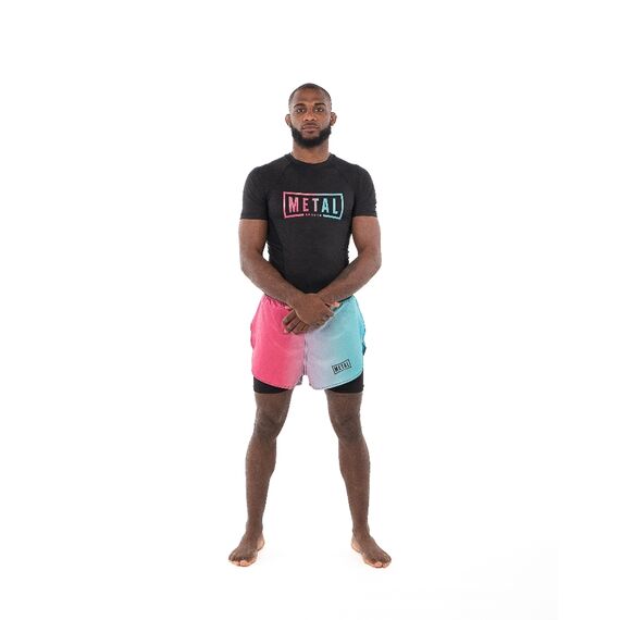 Rashguard Metal Boxe Performance Miami Vibe M, Size: M, Colour: Schwarz, 2 image