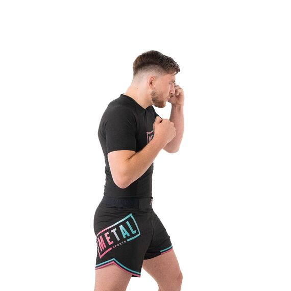 Rashguard Metal Boxe Performance Miami Vibe S, Size: S, Colour: Schwarz, 3 image