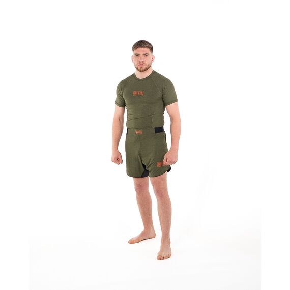 Shorts MMA Metal Boxe Olive S, Taglia: S, Colore: Khaki, 2 image