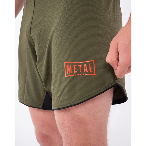 Shorts MMA Metal Boxe Olive XL, Taglia: XL, Colore: Khaki, 6 image