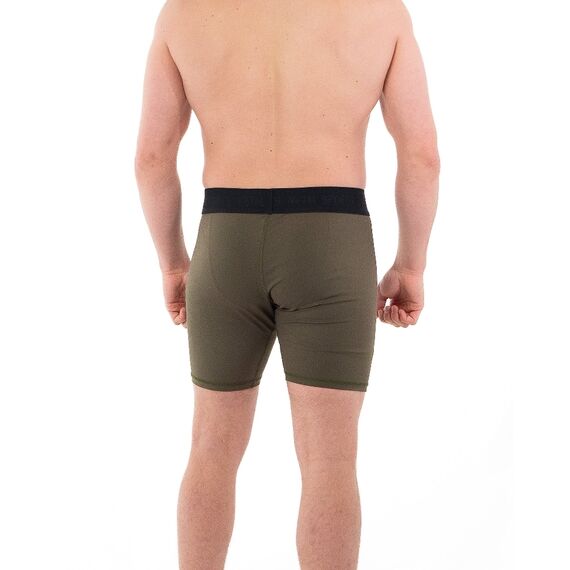 Kompressionsshort Metal Boxe Olive S, Bekleidungsgrösse: S, Farbe: Khaki, 6 image