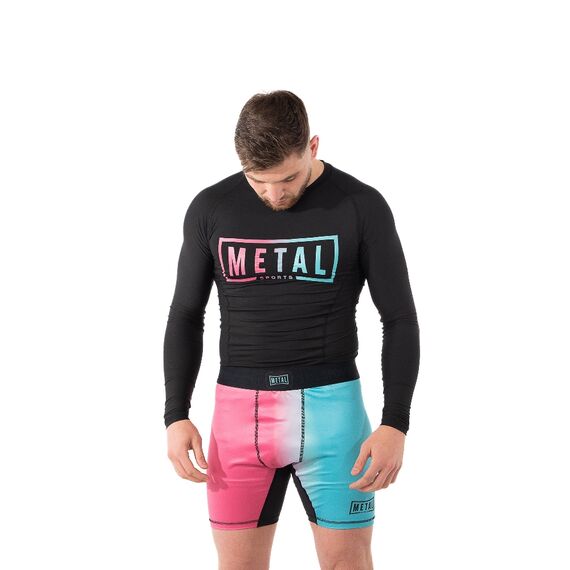 Short compressione Metal Boxe Miami Vibe L, Taglia: L, Colore: Rosa, 3 image