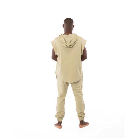 Ärmelloser Hoodie Metal Boxe Desert Storm L, Bekleidungsgrösse: L, Farbe: Beige, 3 image