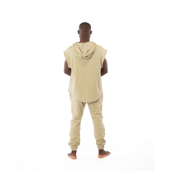 Ärmelloser Hoodie Metal Boxe Desert Storm S, Bekleidungsgrösse: S, Farbe: Beige, 3 image