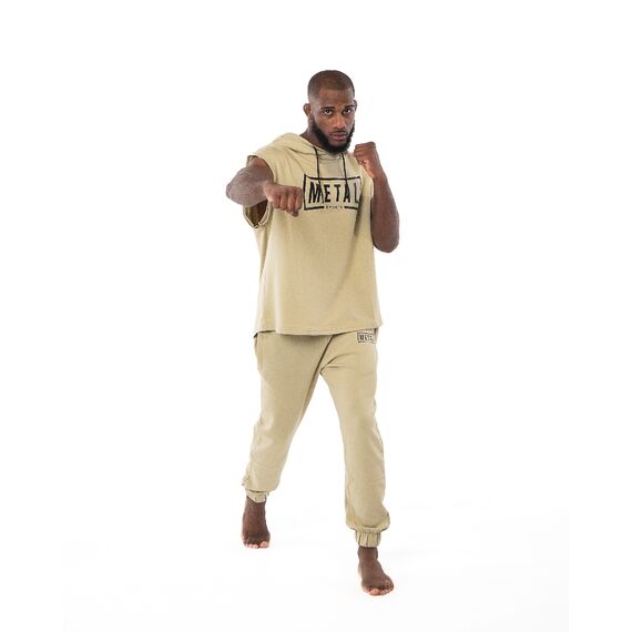 Ärmelloser Hoodie Metal Boxe Desert Storm XXL, Bekleidungsgrösse: 2XL, Farbe: Beige, 5 image