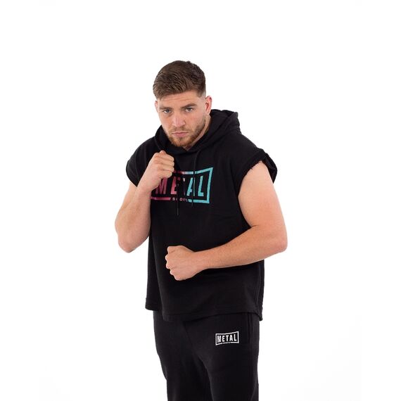 Hoodie sans manches Metal Boxe Miami Vibe XXL, Taille: 2XL, Couleur: Noir, 2 image