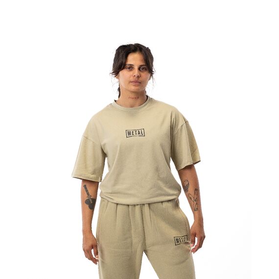 T-Shirt Metal Boxe Desert Storm L, Bekleidungsgrösse: L, Farbe: Beige, 5 image
