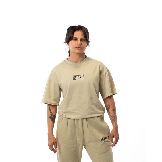 T-shirt Metal Boxe Desert Storm S, Size: S, Colour: Beige, 3 image