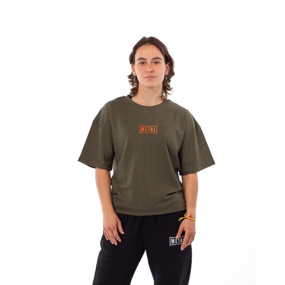 T-Shirt Metal Boxe Olive L, Bekleidungsgrösse: L, Farbe: Khaki, 2 image