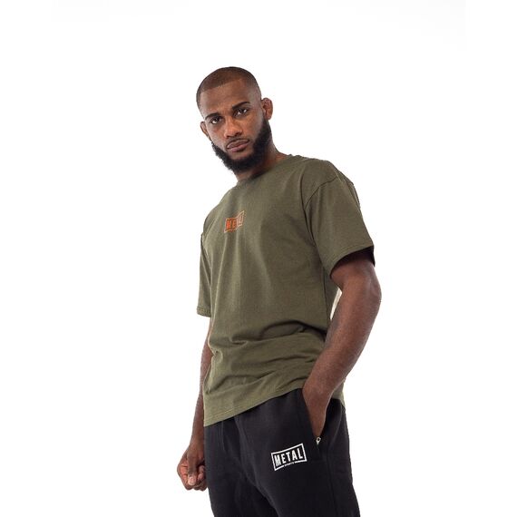 T-Shirt Metal Boxe Olive L, Bekleidungsgrösse: L, Farbe: Khaki, 3 image