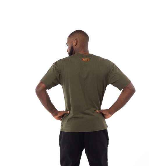 T-Shirt Metal Boxe Olive L, Bekleidungsgrösse: L, Farbe: Khaki, 6 image