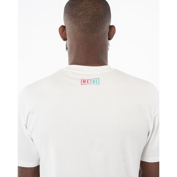 T-Shirt Metal Boxe Miami Vibe L, Bekleidungsgrösse: L, Farbe: Weiss, 3 image