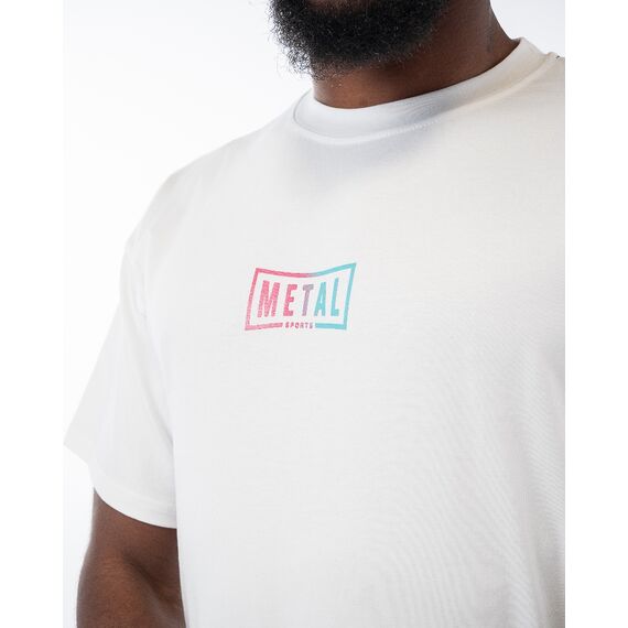 T-Shirt Metal Boxe Miami Vibe L, Bekleidungsgrösse: L, Farbe: Weiss, 5 image