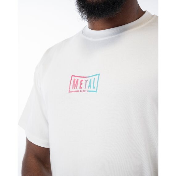 T-Shirt Metal Boxe Miami Vibe XS, Bekleidungsgrösse: XS, Farbe: Weiss, 5 image