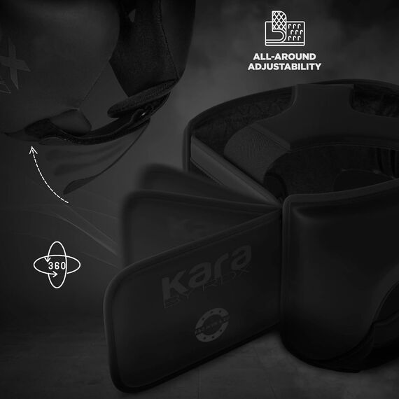 Casco da boxe F6 KARA – Nero opaco – M, Taglia: M, Colore: Nero, 4 image
