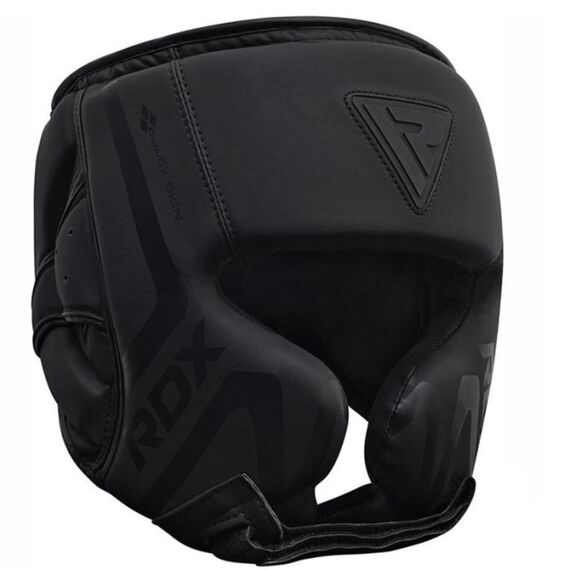 Boxing Head Guard T15 – Matte Black – S, Size: S, Colour: Schwarz