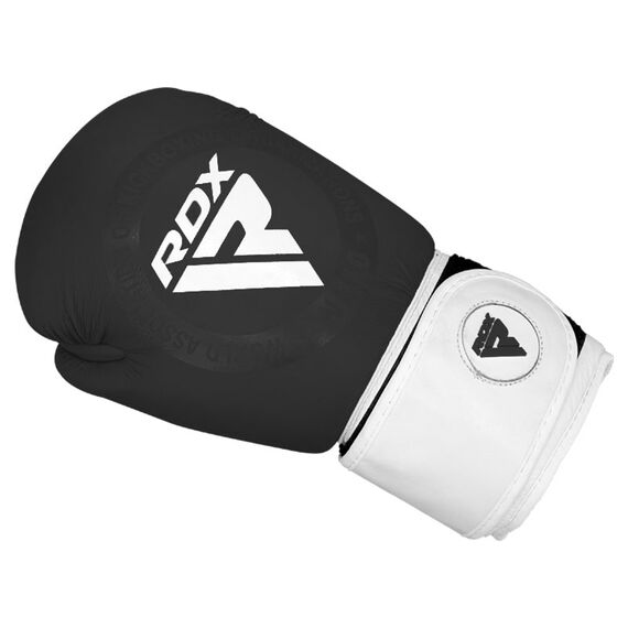 Gants de boxe RDX T1 WAKO Noir 18oz — Outlet Défaut Cosmétique, Couleur: Noir, oz: 18oz, 7 image