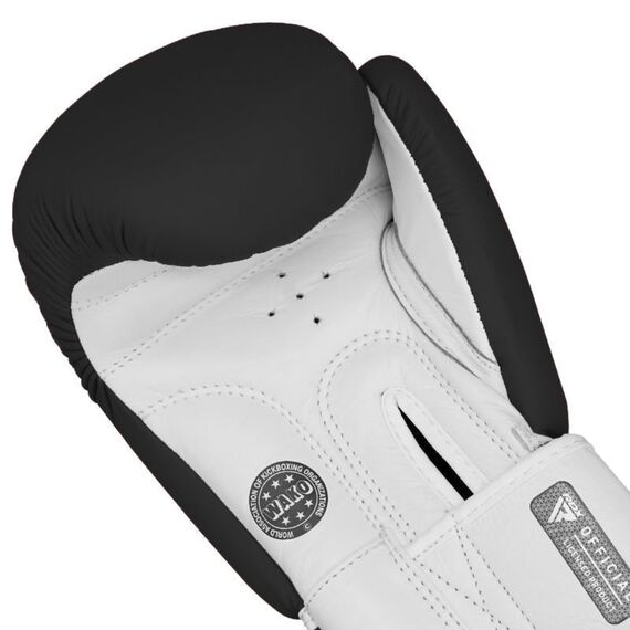 Gants de boxe RDX T1 WAKO Noir 18oz — Outlet Défaut Cosmétique, Couleur: Noir, oz: 18oz, 4 image