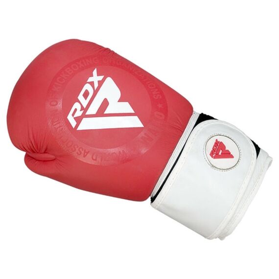 Gants de boxe RDX T1 WAKO Rouge 14oz — Outlet Défaut Cosmétique, Couleur: Rouge, oz: 14oz, 7 image