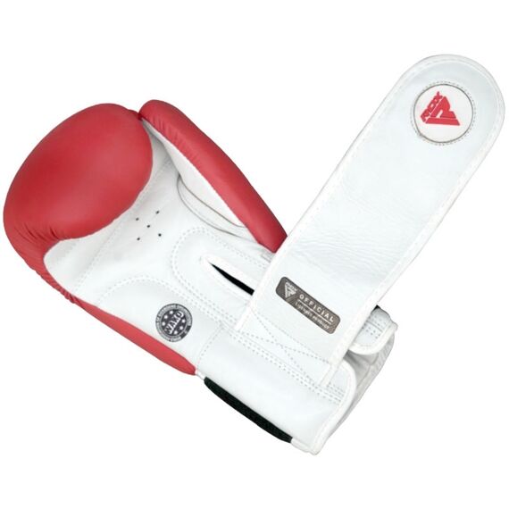 Gants de boxe RDX T1 WAKO Rouge 14oz — Outlet Défaut Cosmétique, Couleur: Rouge, oz: 14oz, 5 image