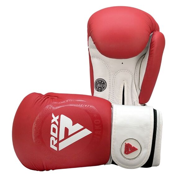 Gants de boxe RDX T1 WAKO Rouge 14oz — Outlet Défaut Cosmétique, Couleur: Rouge, oz: 14oz, 4 image
