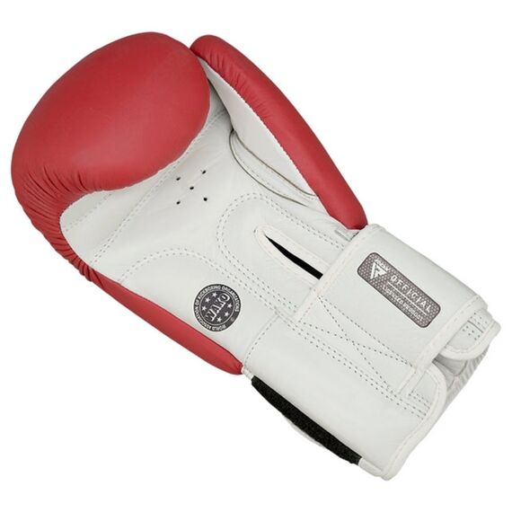 Guantoni da boxe RDX T1 WAKO Rosso 8oz — Outlet Difetto Estetico, Colore: Rosso, OZ: 8oz, 4 image