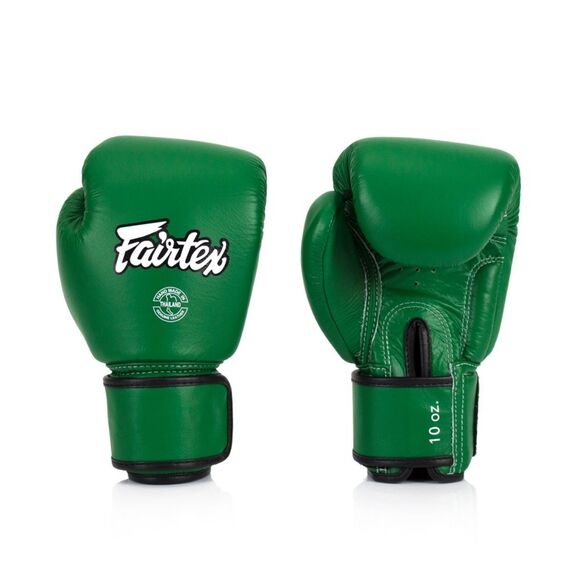 Gants de boxe Fairtex BGV16 Matte – Vert – 18oz, 2 image