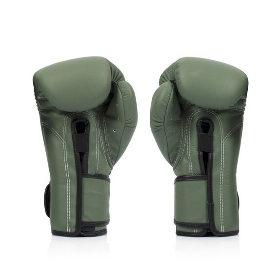 Boxhandschuhe Fairtex BGV11 – F-Day Limitierte Edition – Grün – 10 oz, Farbe: Khaki, OZ: 10oz, 4 image