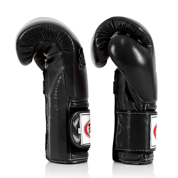 Boxhandschuhe Fairtex BGV9 – Heavy Hitter Mexican Style – Schwarz – 10 oz, Farbe: Schwarz, OZ: 10oz, 3 image