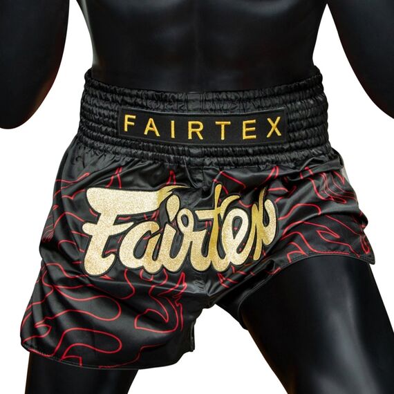 Muay Thai Shorts Fairtex Lava, 3 image