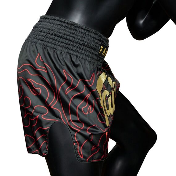 Muay Thai Shorts Fairtex Lava, 5 image