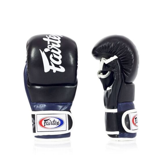 Gants de MMA Fairtex FGV18 – Hybrid Super Sparring – Noir – XL, Taille: XL, Couleur: Noir, 4 image