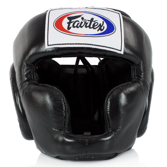 Casque de boxe Fairtex HG3 – Couverture intégrale – Noir – L, Taille: L, Couleur: Noir, 2 image