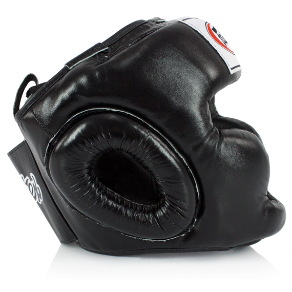 Casque de boxe Fairtex HG3 – Couverture intégrale – Noir – S, Taille: S, Couleur: Noir, 2 image