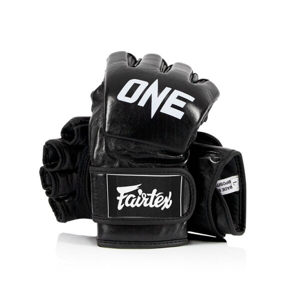 Gants de MMA Fairtex ONE Championship — L, Taille: L, Couleur: Noir