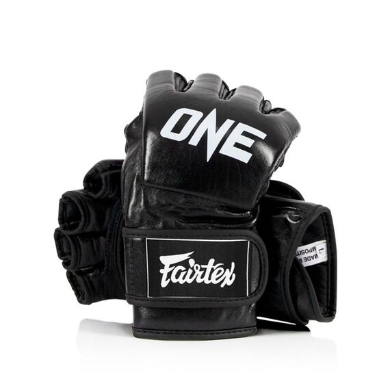 MMA Gloves Fairtex ONE Championship — M, Size: M, Colour: Schwarz