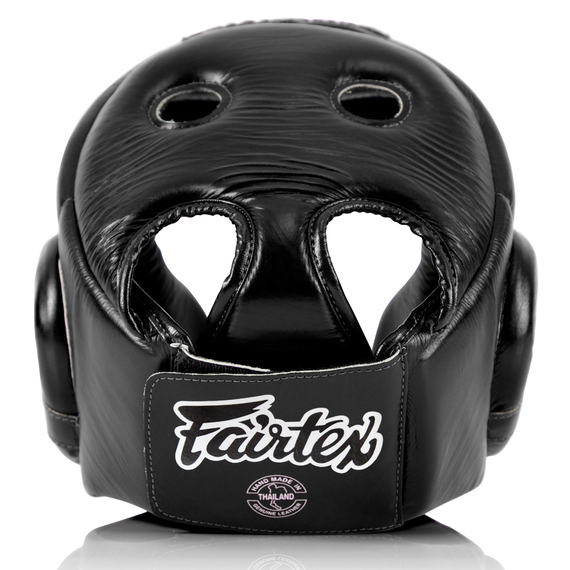 Casque de boxe Fairtex HG6 – Style Compétition – Noir – XL, Taille: XL, Couleur: Noir, 4 image