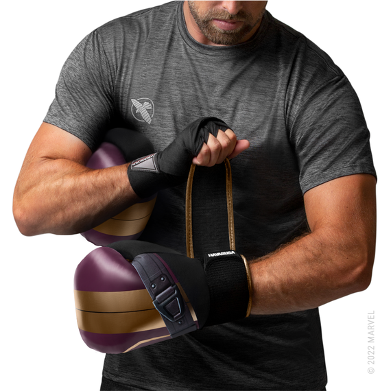 Gants de boxe Marvel Batroc Violet/Or 12oz, Couleur: Violet, oz: 12oz, 5 image