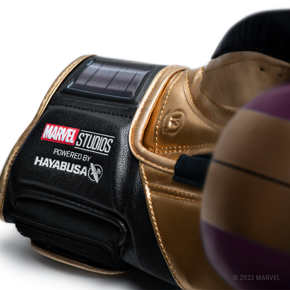 Gants de boxe Marvel Batroc Violet/Or 12oz, Couleur: Violet, oz: 12oz, 4 image