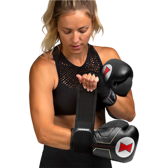 Boxing Gloves Marvel Black Widow Black/Red 12oz, Colour: Schwarz, OZ: 12oz, 4 image