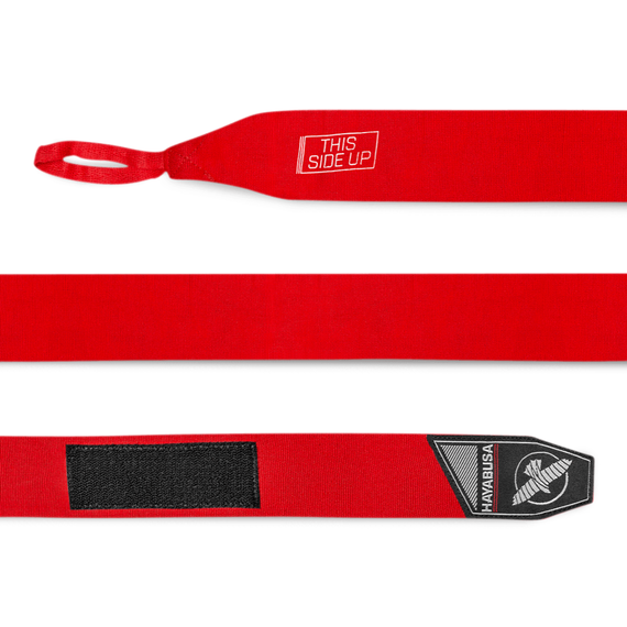 Bandages stretch Hayabusa Perfect Rouge 457cm, Couleur: Rouge, Longueur: 4.5m, 2 image