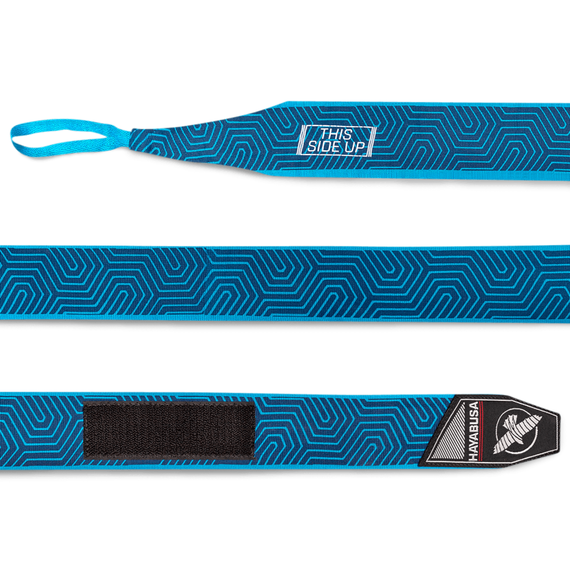 Bandages stretch Hayabusa Perfect Bleu Geo 457cm, Couleur: Bleu, Longueur: 4.5m, 2 image