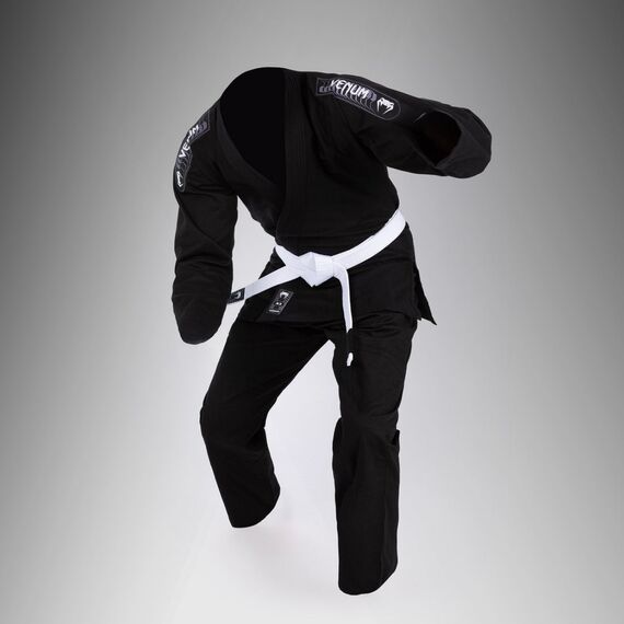 Venum First Kimono BJJ Nero A1.5, Colore: Nero, Taglia (Kimono): A1.5 164-170 cm, 7 image