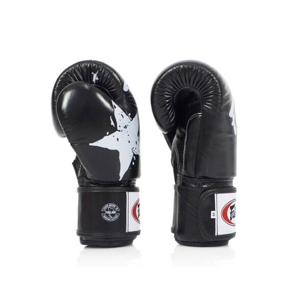 Boxhandschuhe Fairtex BGV1 – Nation Print – Schwarz – 10 oz, Farbe: Schwarz, OZ: 10oz, 2 image