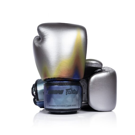 Boxhandschuhe Fairtex BGV1C-PLUS x Milli – Silber – 10 oz, Farbe: Silber, OZ: 10oz, 2 image