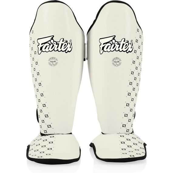 Paratibie Fairtex SP5 Bianco L, Taglia: L, Colore: Bianco, 3 image