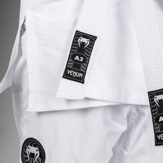 Venum First Kimono BJJ Bianco A3.5, Colore: Bianco, Taglia (Kimono): A3.5 188-192cm, 3 image
