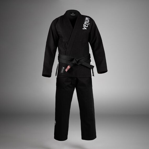 Venum Contender 3.0 Brazilian Jiu Jitsu Gi, Colore: Nero, Taglia (Kimono): A3 185-191 cm