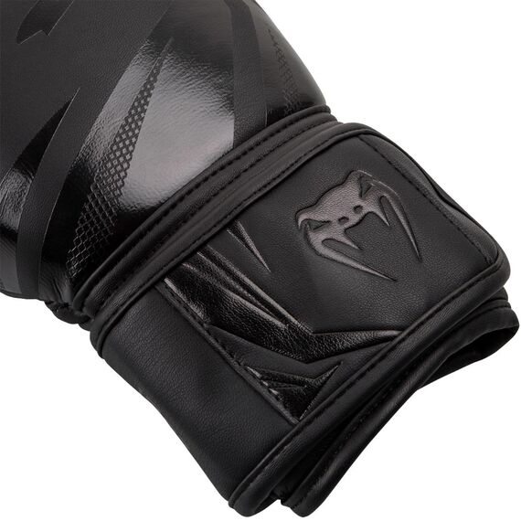 Gants de boxe Venum Challenger 3.0 – Noir / Noir – 14 oz, Couleur: Noir, oz: 14oz, 2 image