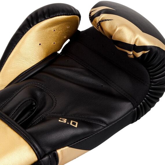 Boxhandschuhe Venum Challenger 3.0 – Schwarz / Gold – 12 oz, Farbe: Gold, OZ: 12oz, 6 image